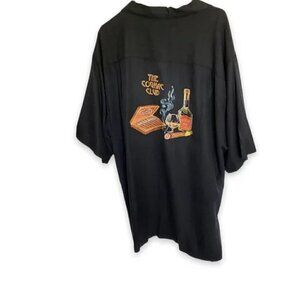 Luau Limited Edition Copyright Design Men's Short Sleeve Shirt XL Cognac Club